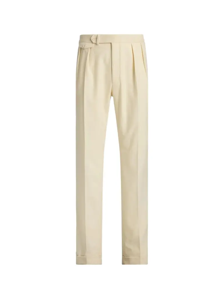 Ralph Lauren Purple Label Men's Gregory Hand-Tailored Wool Trousers
