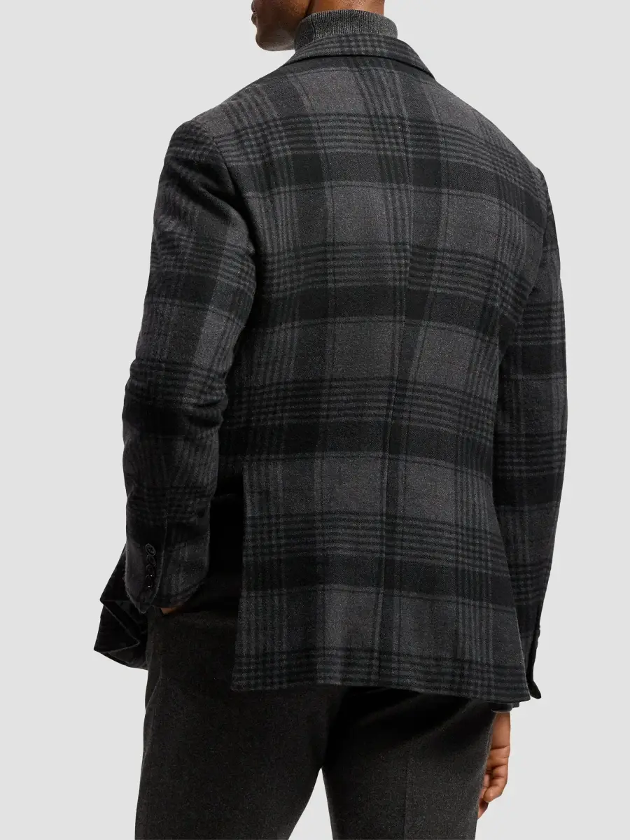 Ralph Lauren Purple Label Men's Glenn Plaid Cashmere Jacket | Thumbnail 3 Ralph Lauren Purple Label Men's Glenn Plaid Cashmere Jacket | Thumbnail 3