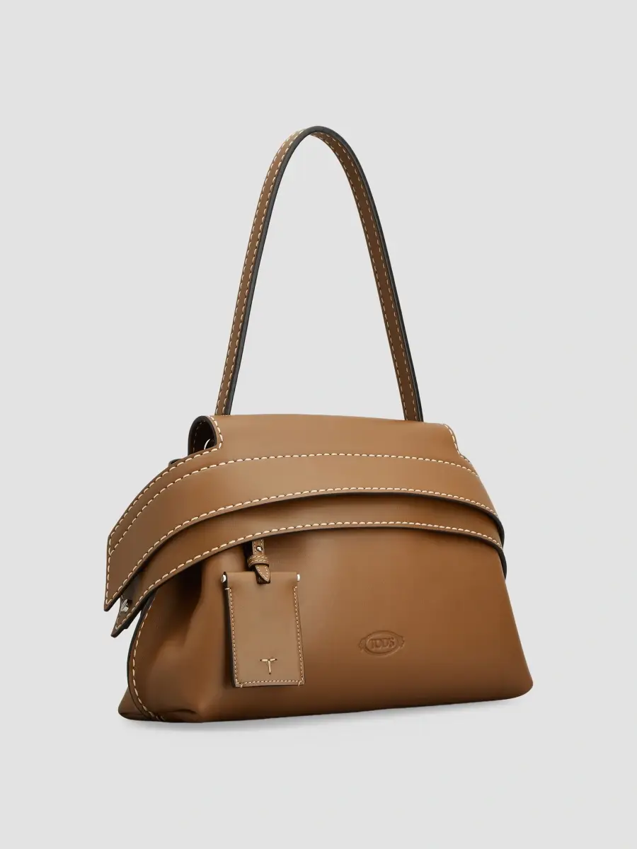 Tod's Women's Wave Small Leather Shoulder Bag | Thumbnail 3