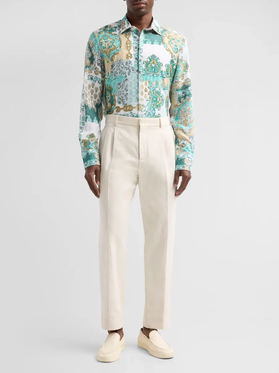 Robert Graham Men's Fairbank Embellished Long-Sleeve Shirt | Thumbnail 2 Robert Graham Men's Fairbank Embellished Long-Sleeve Shirt | Thumbnail 2