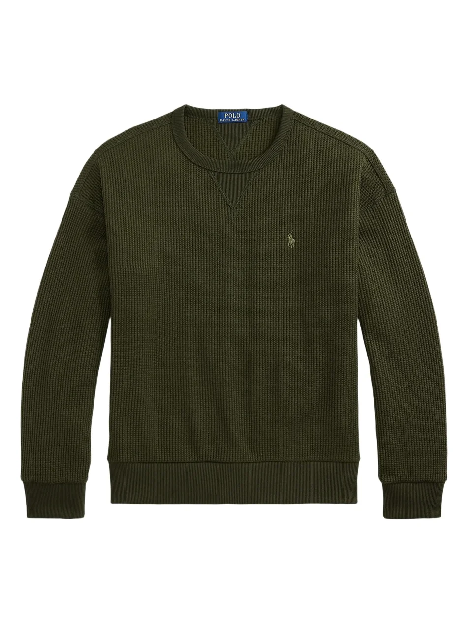 Polo Ralph Lauren Men's Waffle-Knit Sweatshirt