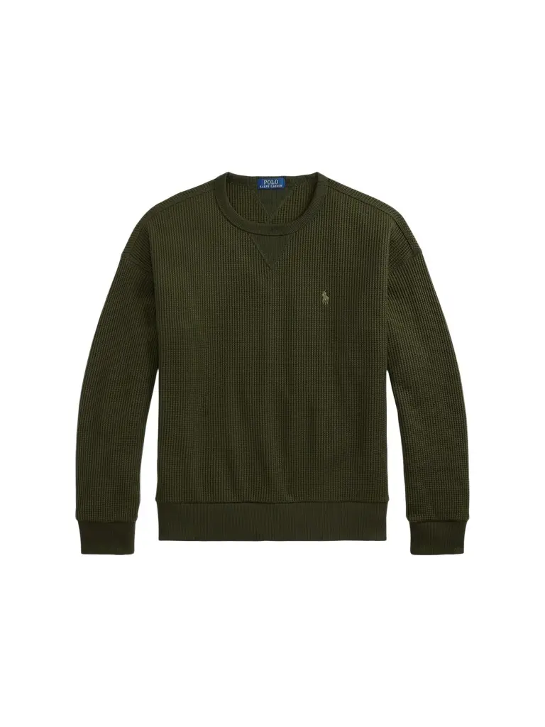 Polo Ralph Lauren Men's Waffle-Knit Sweatshirt
