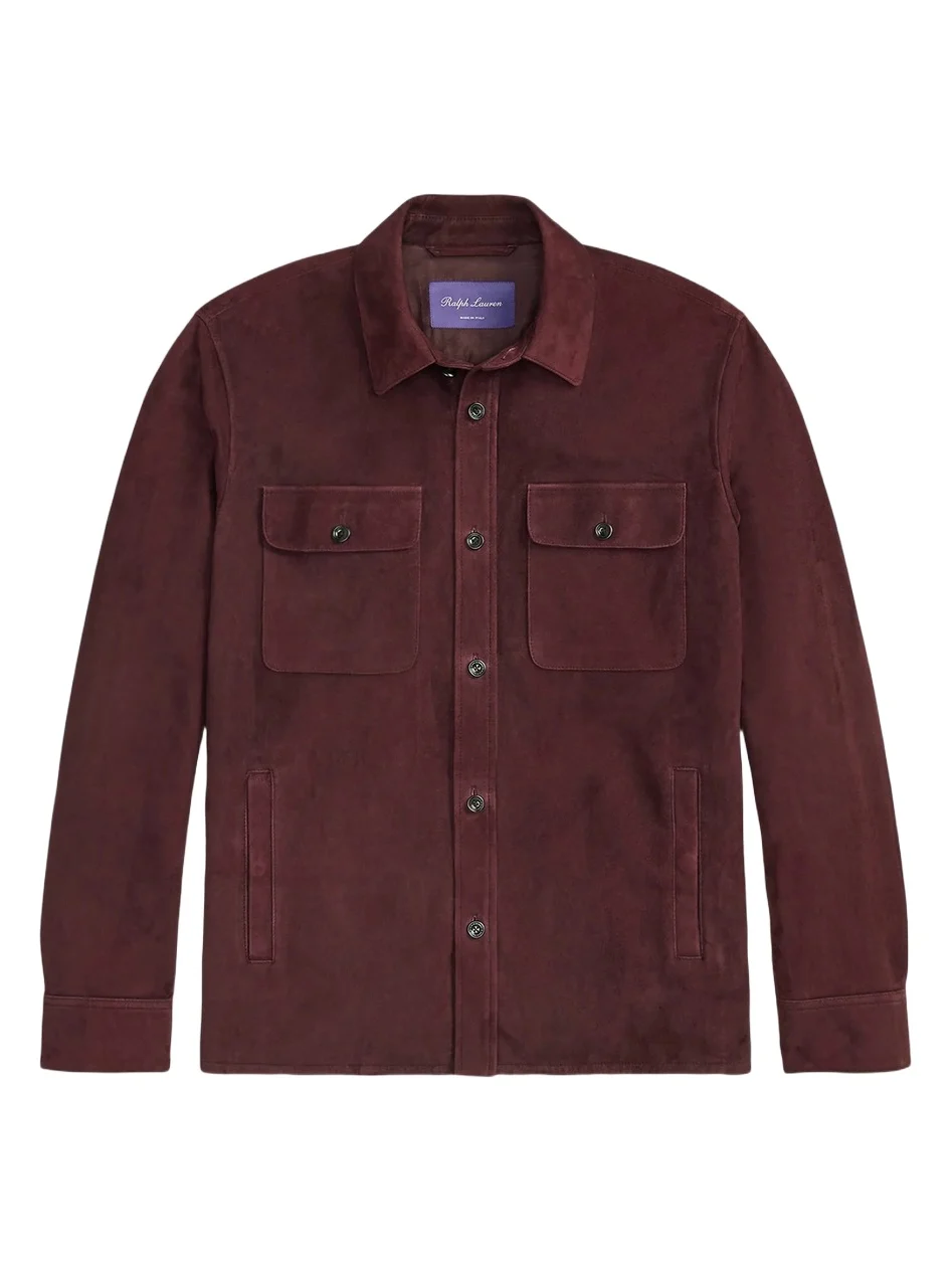 Men's Calloway Suede Shirt Jacket