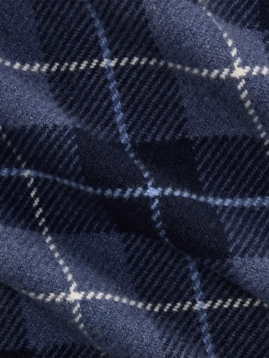 Ralph Lauren Purple Label Men's Plaid Cashmere Western Shirt | Thumbnail 6 Ralph Lauren Purple Label Men's Plaid Cashmere Western Shirt | Thumbnail 6