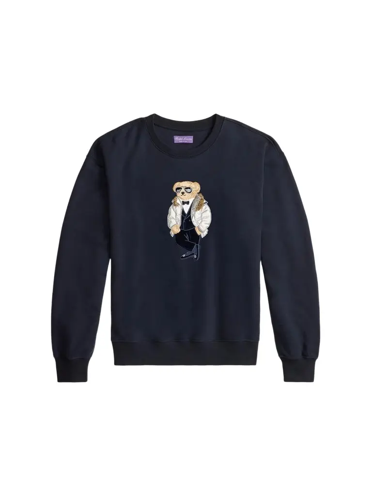 Men's Polo Bear Relaxed-Fit Sweatshirt Men's Polo Bear Relaxed-Fit Sweatshirt