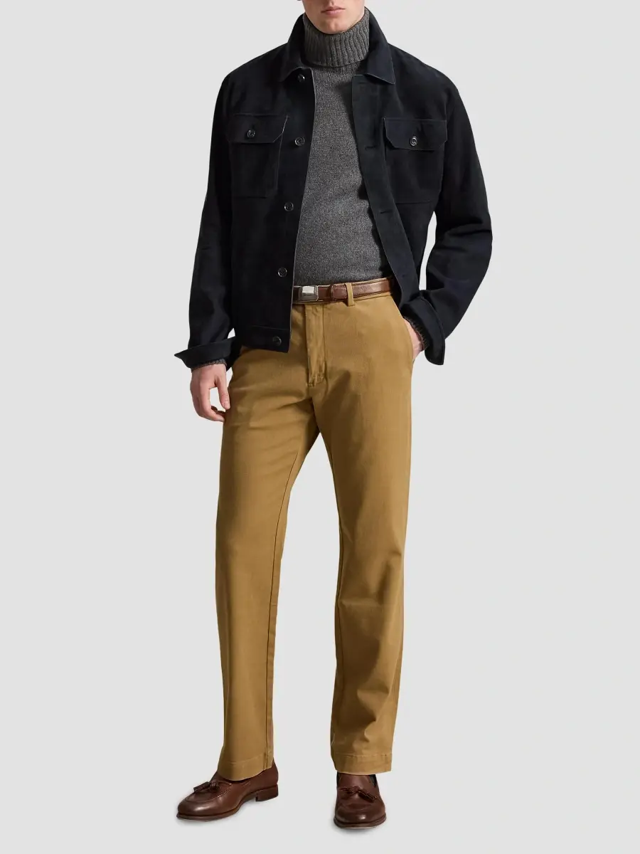 Polo Ralph Lauren Men's Winterized Twill Flat-Front Pants | Thumbnail 2 Polo Ralph Lauren Men's Winterized Twill Flat-Front Pants | Thumbnail 2