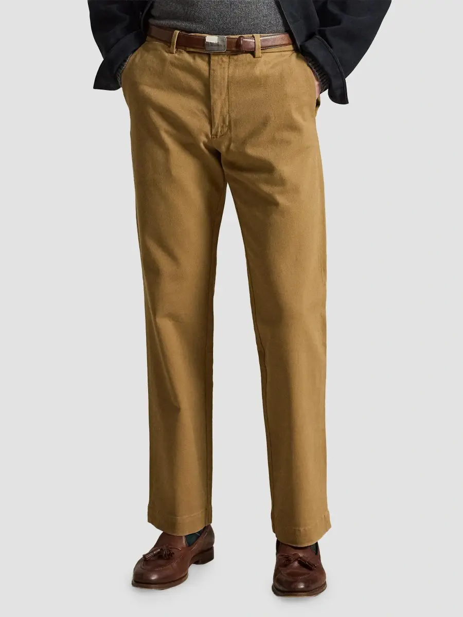 Polo Ralph Lauren Men's Winterized Twill Flat-Front Pants | Thumbnail 4 Polo Ralph Lauren Men's Winterized Twill Flat-Front Pants | Thumbnail 4