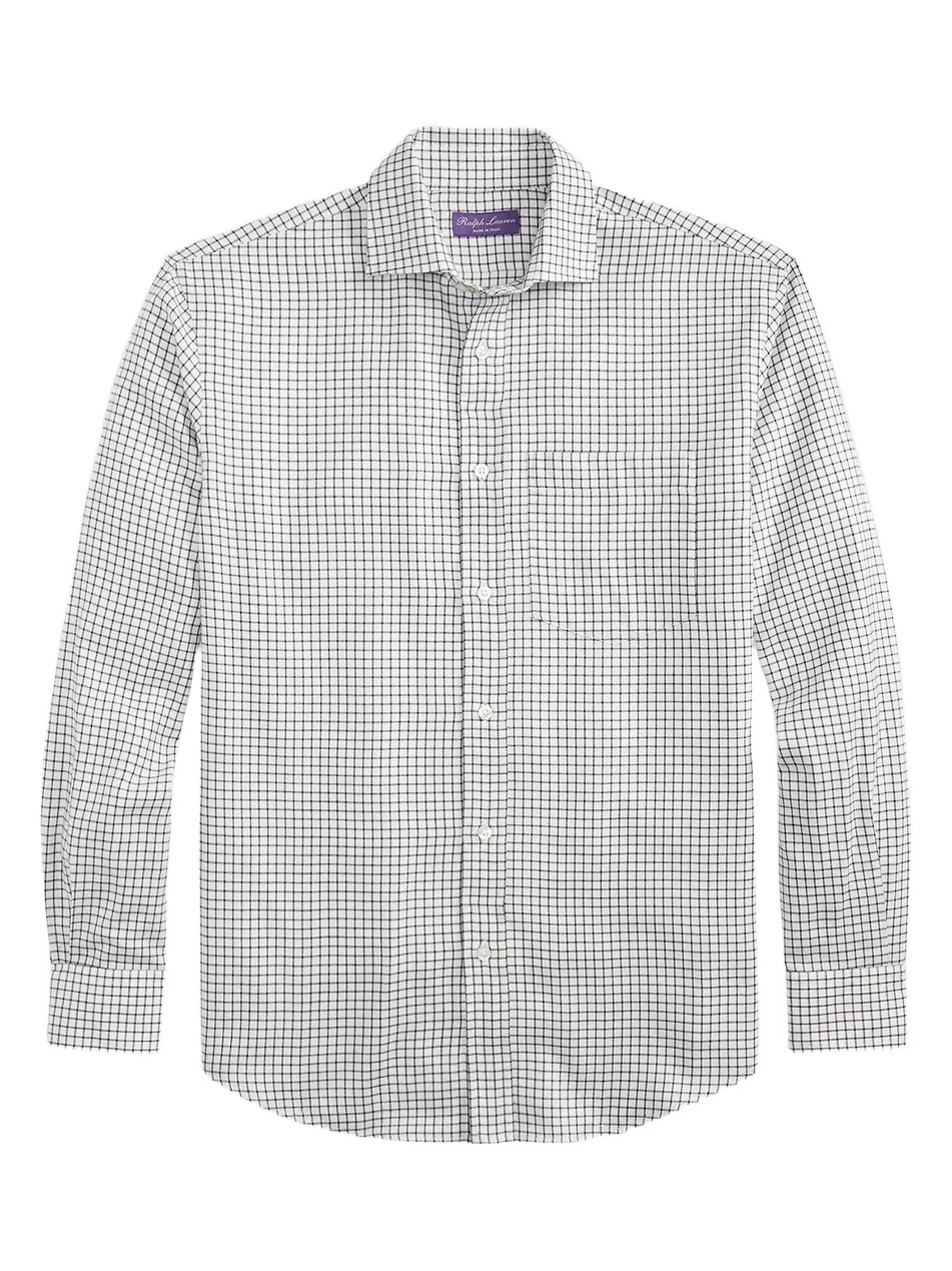 Ralph Lauren Purple Label Men's Tattersall Twill Shirt