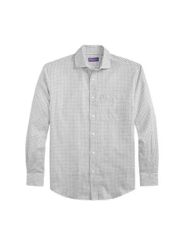 Ralph Lauren Purple Label Men's Tattersall Twill Shirt