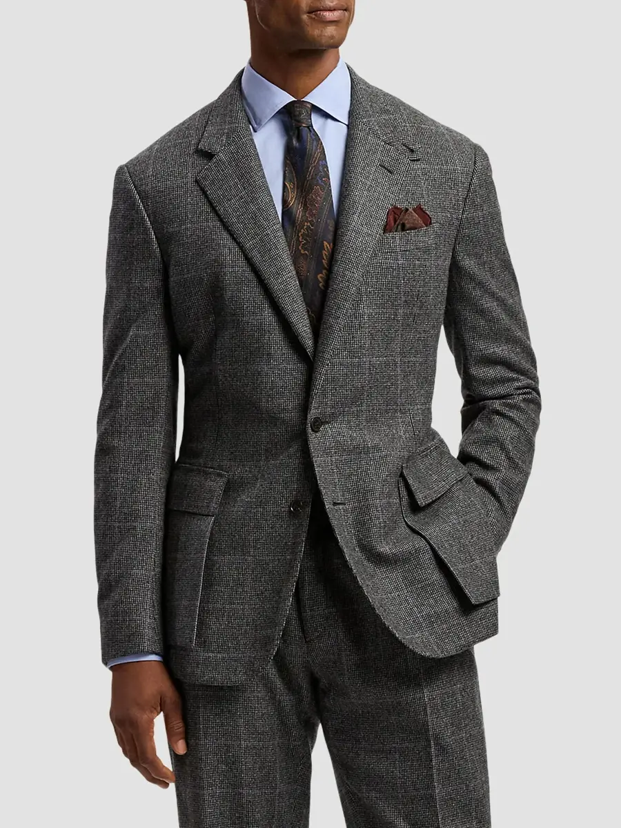 Ralph Lauren Purple Label Men's Paisley Silk Tie | Thumbnail 5 Ralph Lauren Purple Label Men's Paisley Silk Tie | Thumbnail 5