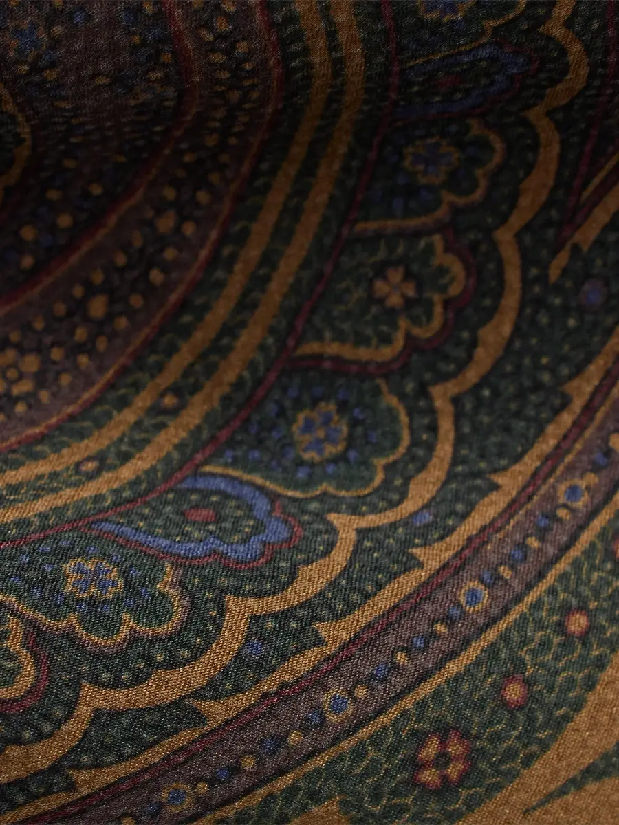 Ralph Lauren Purple Label Men's Paisley Silk Tie | Thumbnail 6 Ralph Lauren Purple Label Men's Paisley Silk Tie | Thumbnail 6