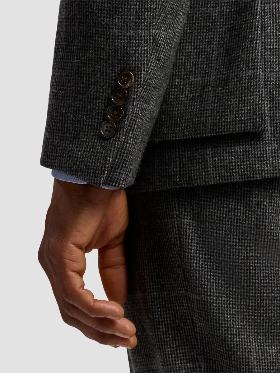 Ralph Lauren Purple Label Men's Glenn Hand-Tailored Tick-Weave Jacket | Thumbnail 6