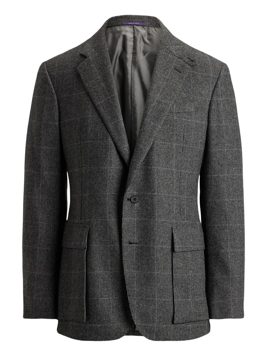 Men's Glenn Hand-Tailored Tick-Weave Jacket Men's Glenn Hand-Tailored Tick-Weave Jacket