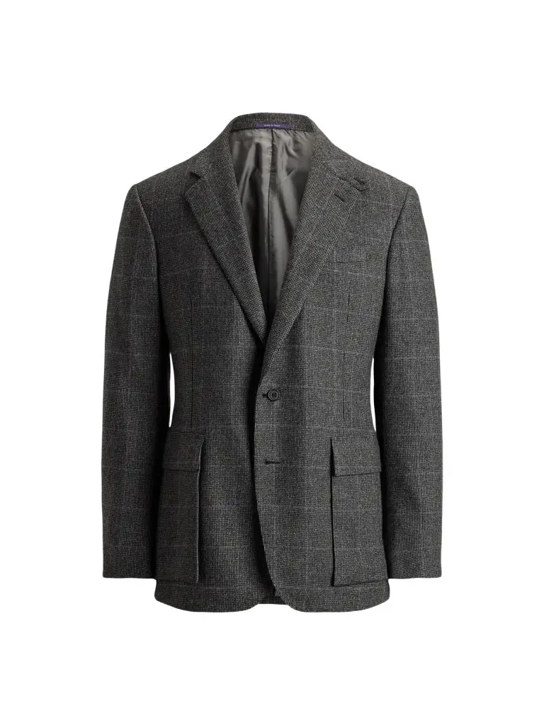 Men's Glenn Hand-Tailored Tick-Weave Jacket Men's Glenn Hand-Tailored Tick-Weave Jacket