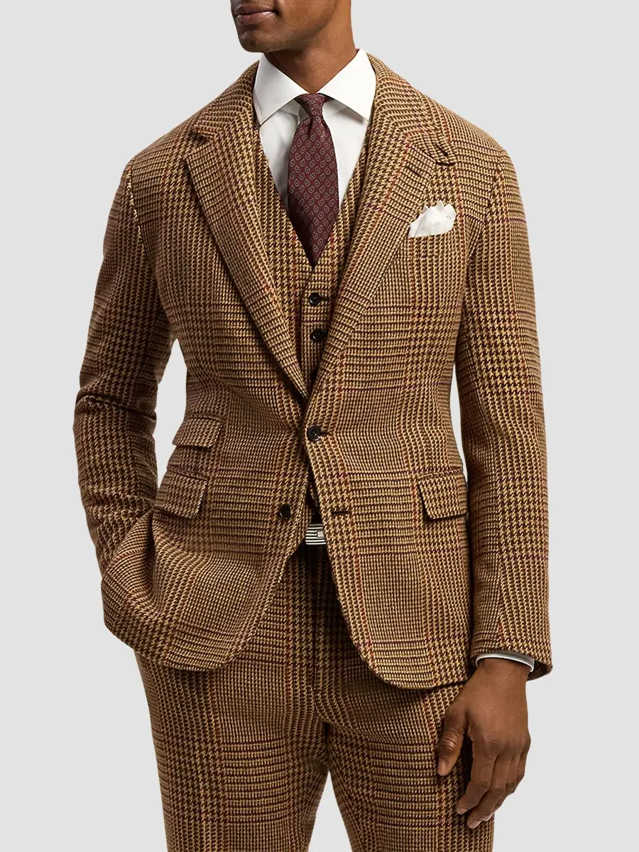 Ralph Lauren Purple Label Men's Micro-Paisley Silk Tie | Thumbnail 4 Ralph Lauren Purple Label Men's Micro-Paisley Silk Tie | Thumbnail 4