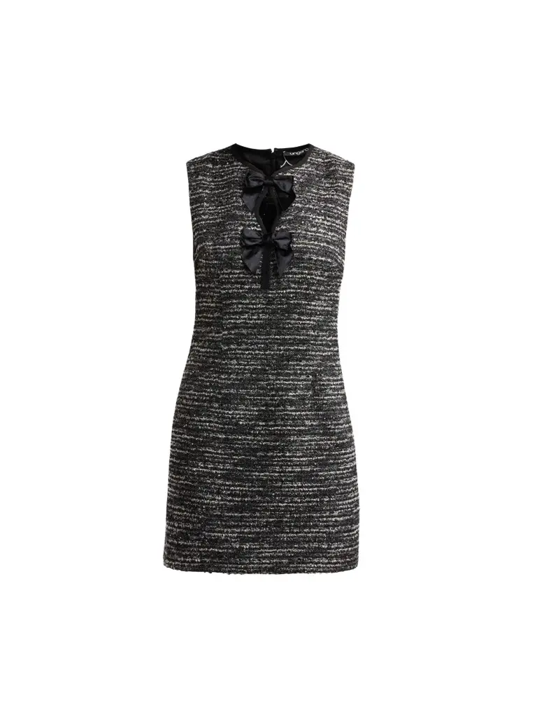 Women's Eliza Bow Tweed Mini Dress Women's Eliza Bow Tweed Mini Dress