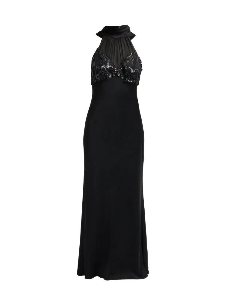 Women's Evie Sequined Halterneck Gown Women's Evie Sequined Halterneck Gown