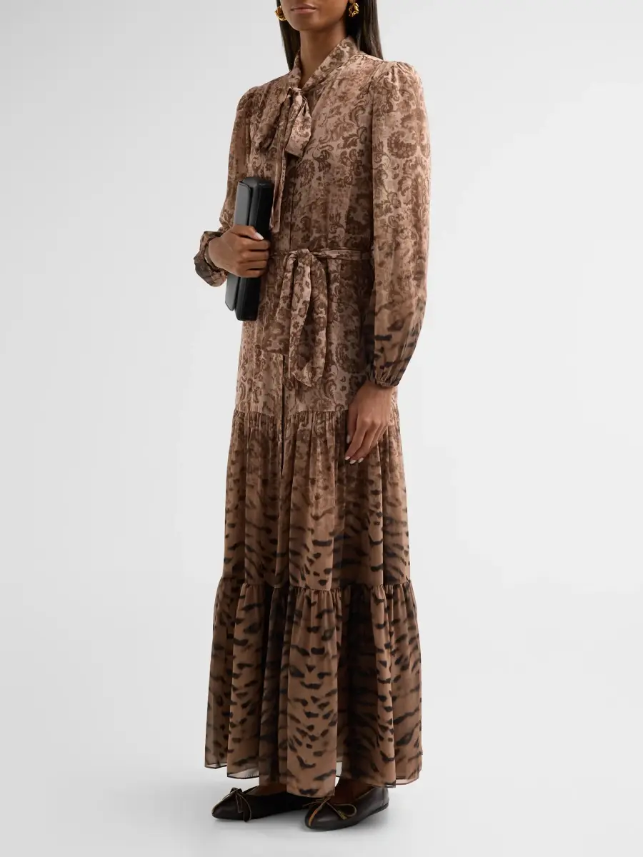 Kobi Halperin Women's Oak Printed Maxi Dress | Thumbnail 4