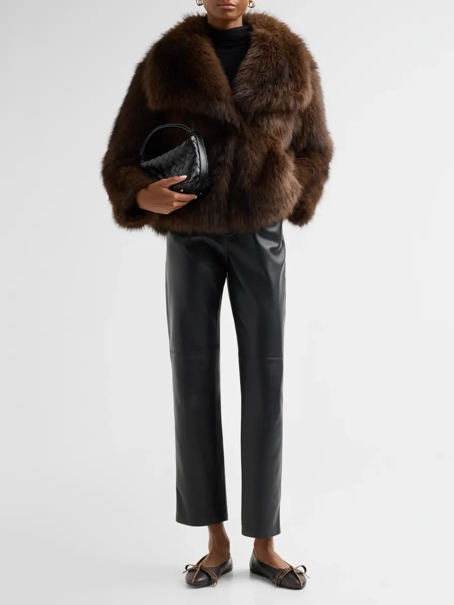 Kobi Halperin Women's Kiera Faux-Fur Short Coat | Thumbnail 2