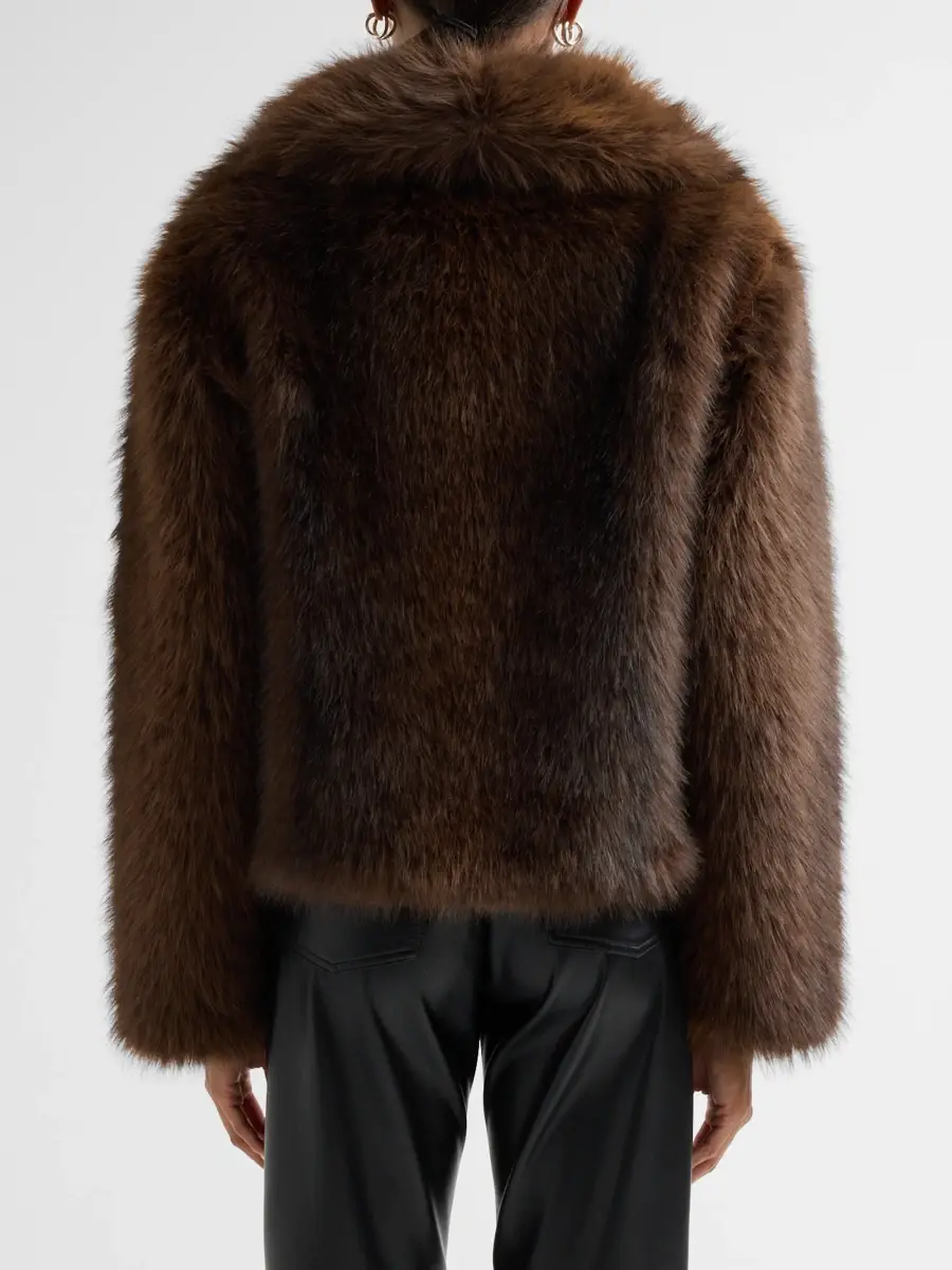 Kobi Halperin Women's Kiera Faux-Fur Short Coat | Thumbnail 3