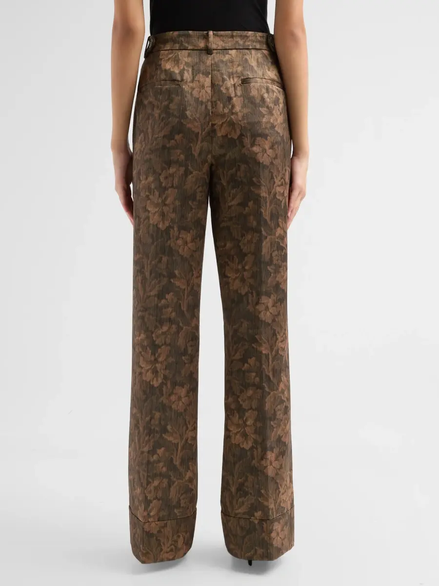 Kobi Halperin Women's Melanie Floral Jacquard Pants | Thumbnail 3 Kobi Halperin Women's Melanie Floral Jacquard Pants | Thumbnail 3