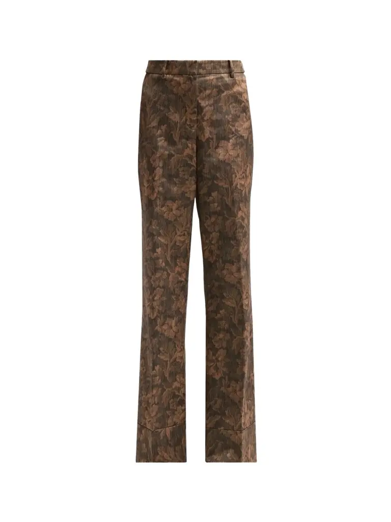 Kobi Halperin Women's Melanie Floral Jacquard Pants