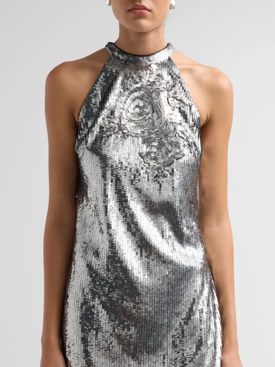 Ungaro Women's Maris Sequined Hand-Beaded Knee-Length Dress | Thumbnail 5 Ungaro Women's Maris Sequined Hand-Beaded Knee-Length Dress | Thumbnail 5