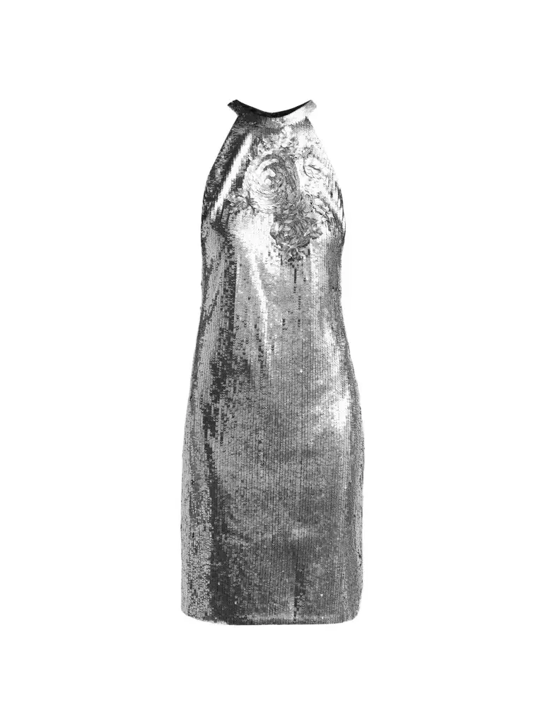Ungaro Women's Maris Sequined Hand-Beaded Knee-Length Dress