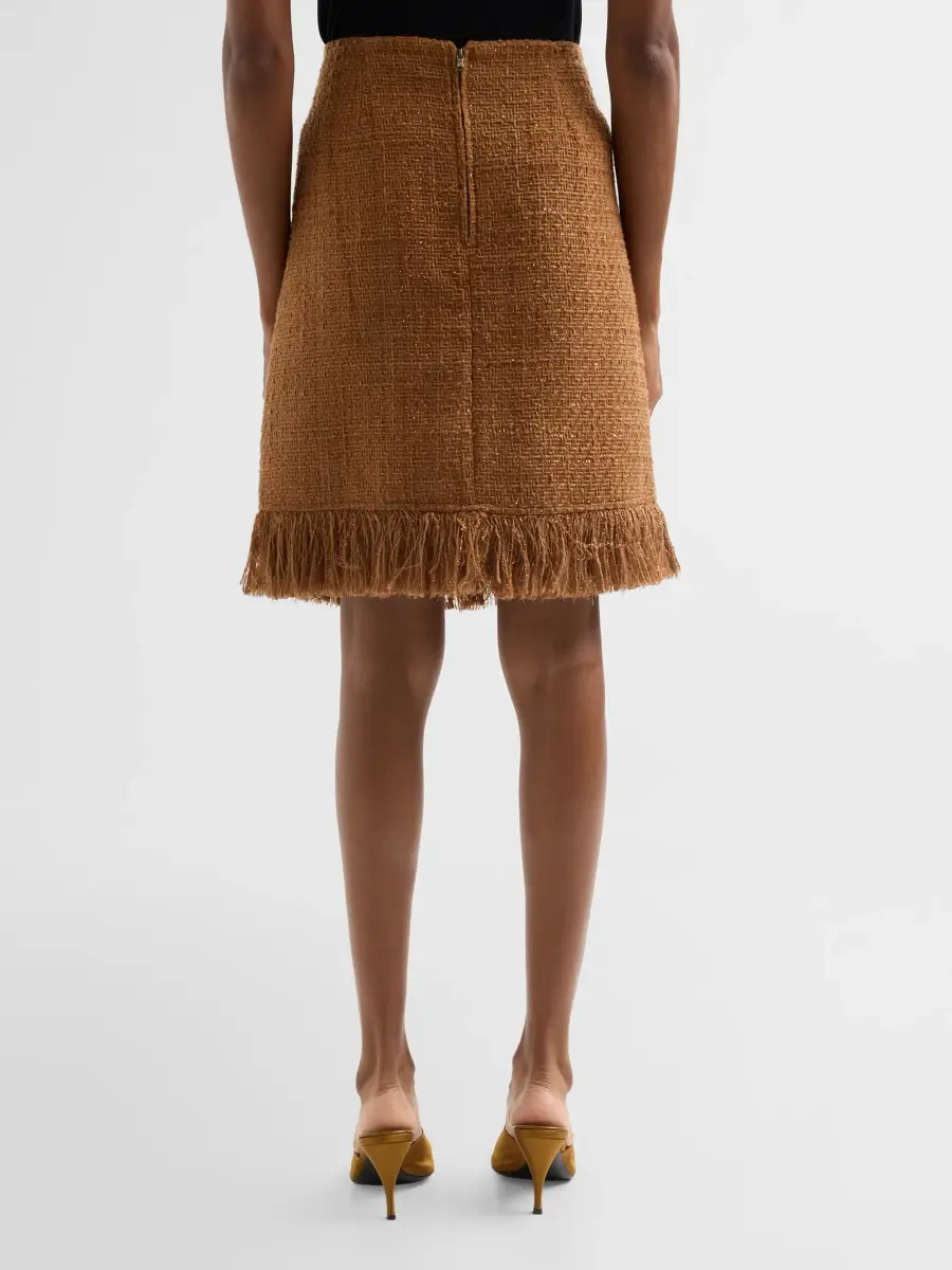 Kobi Halperin Women's Marisa Embellished Tweed Knee-Length Skirt | Thumbnail 3