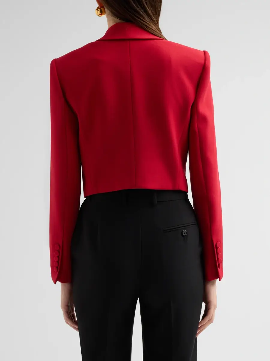 Ungaro Women's Bria Satin Crop Jacket | Thumbnail 3 Ungaro Women's Bria Satin Crop Jacket | Thumbnail 3