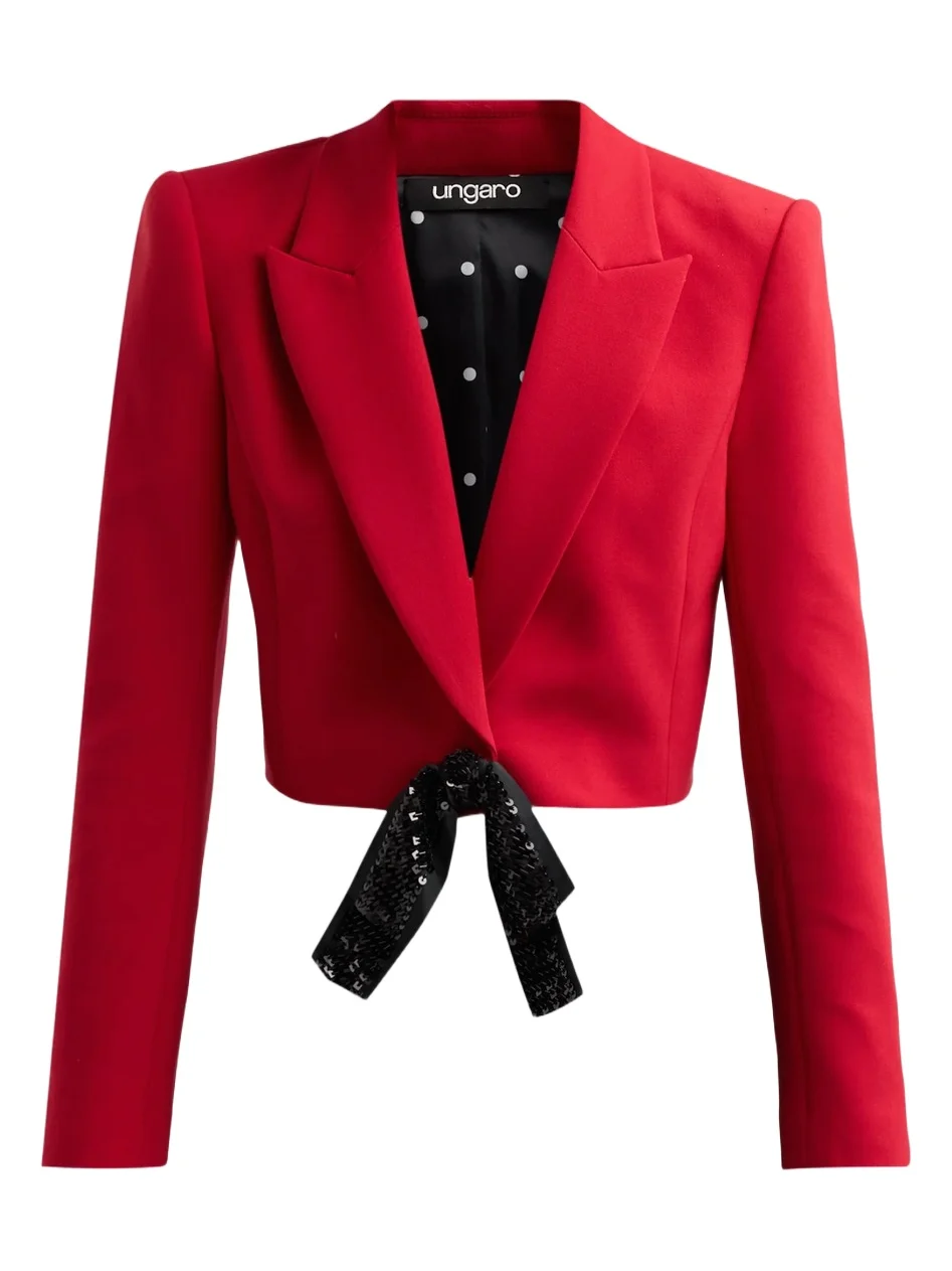 Women's Bria Satin Crop Jacket
