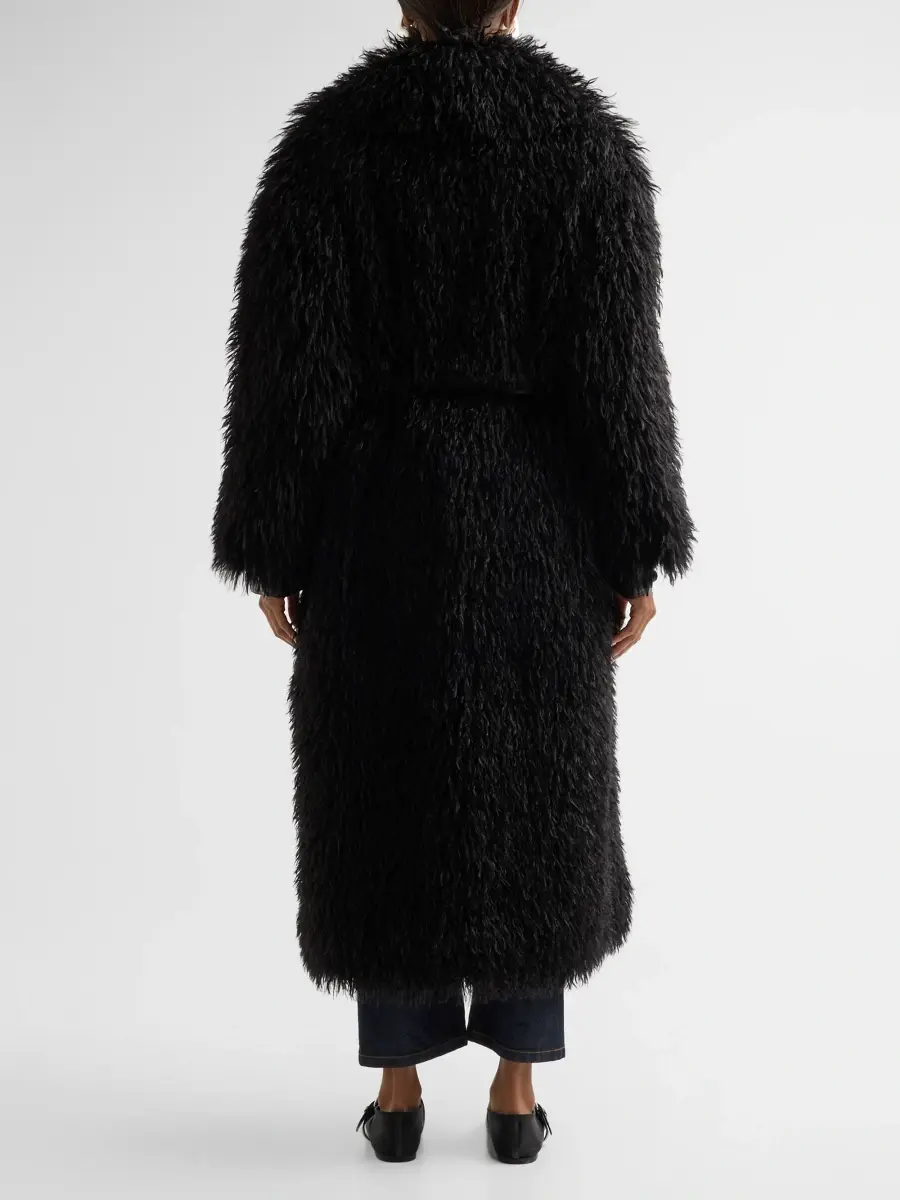 Kobi Halperin Women's Kallie Faux-Fur Belted Coat | Thumbnail 3