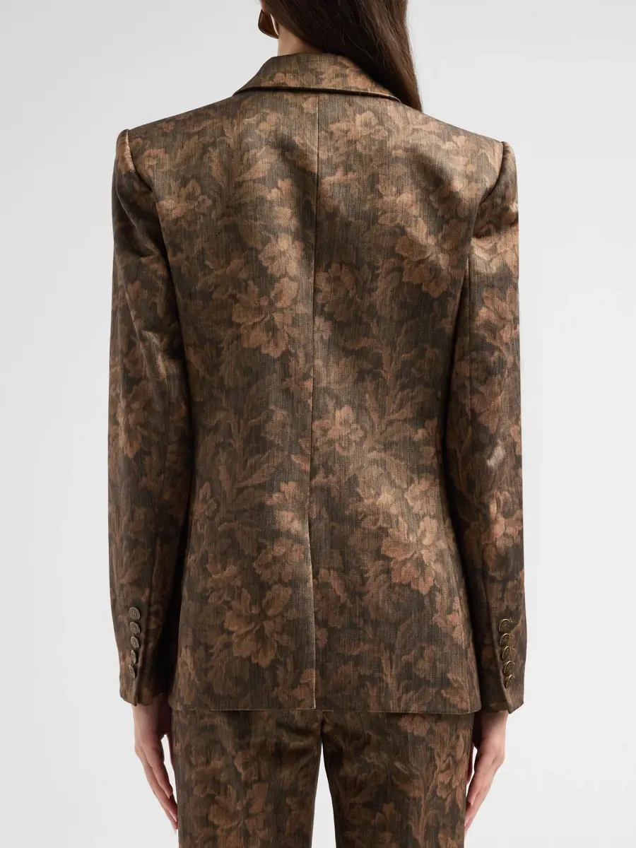 Kobi Halperin Women's Lisa Floral Jacquard Jacket | Thumbnail 3 Kobi Halperin Women's Lisa Floral Jacquard Jacket | Thumbnail 3