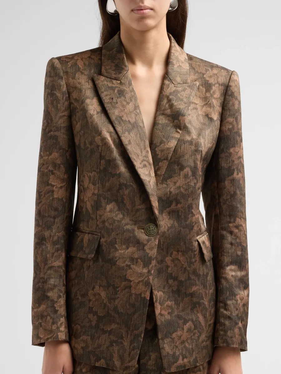Kobi Halperin Women's Lisa Floral Jacquard Jacket | Thumbnail 5 Kobi Halperin Women's Lisa Floral Jacquard Jacket | Thumbnail 5
