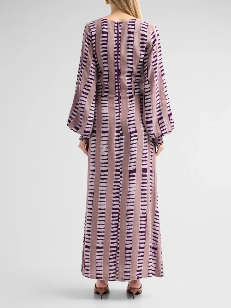 Busayo Women's Ayoni Printed Maxi Dress | Thumbnail 3 Busayo Women's Ayoni Printed Maxi Dress | Thumbnail 3