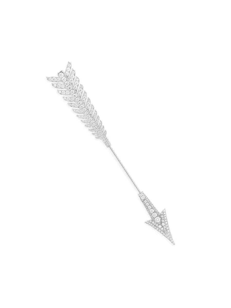 Boucheron Women's Flèche 18K White Gold & 1.68 TCW Diamond Brooch | Thumbnail 3 Boucheron Women's Flèche 18K White Gold & 1.68 TCW Diamond Brooch | Thumbnail 3