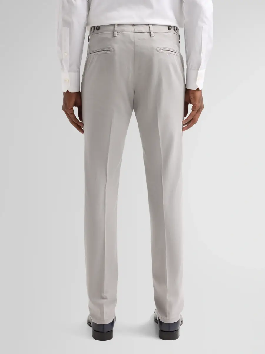Sartorio Napoli Men's Flat-Front Chino Pants | Thumbnail 3 Sartorio Napoli Men's Flat-Front Chino Pants | Thumbnail 3