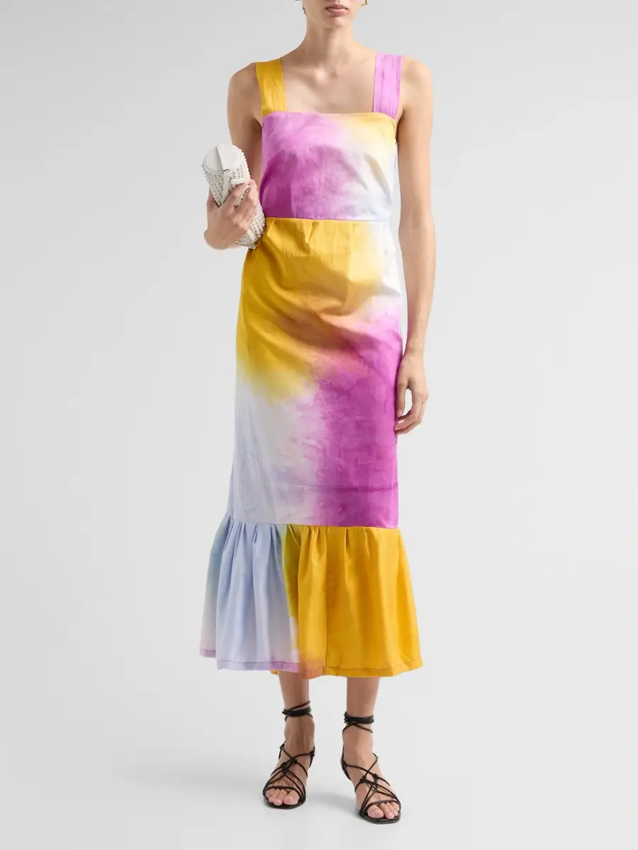 Busayo Women's Moyo Printed Midi Dress | Thumbnail 2 Busayo Women's Moyo Printed Midi Dress | Thumbnail 2
