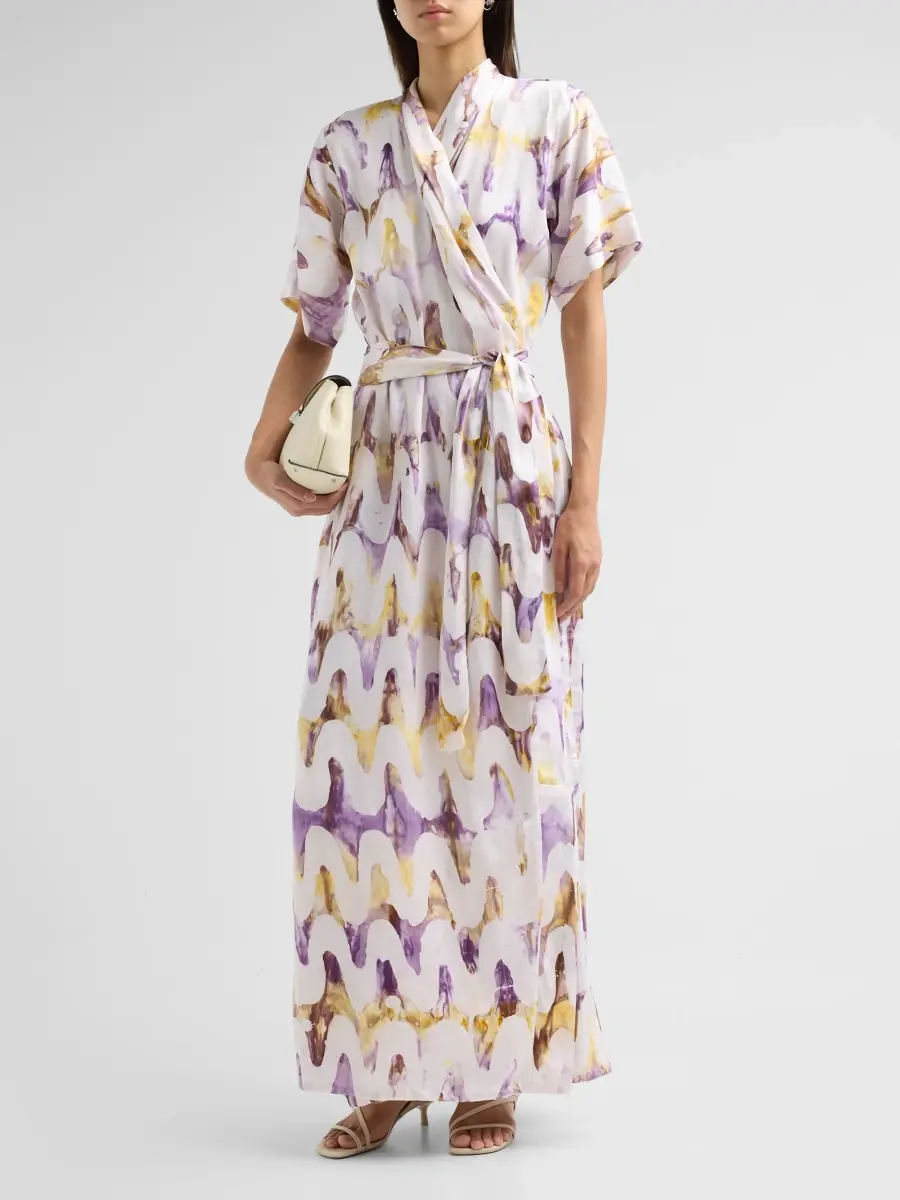 Busayo Women's Eniyii Printed Cotton Maxi Dress | Thumbnail 4 Busayo Women's Eniyii Printed Cotton Maxi Dress | Thumbnail 4