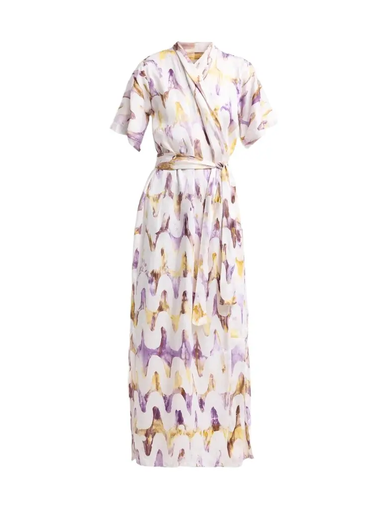Women's Eniyii Printed Cotton Maxi Dress Women's Eniyii Printed Cotton Maxi Dress