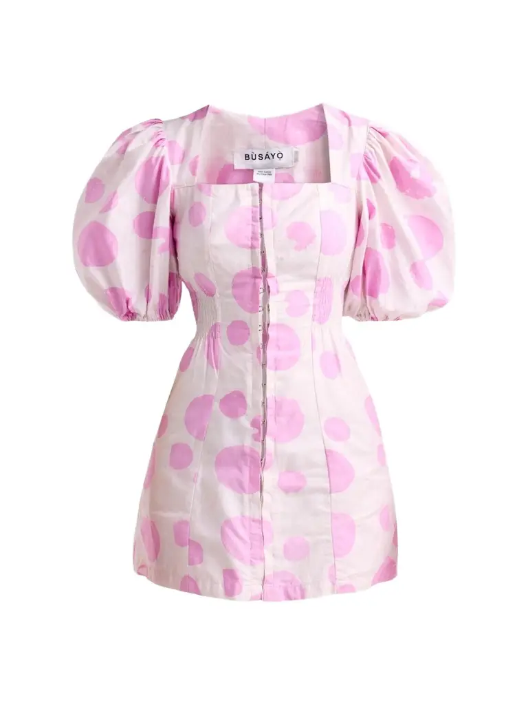 Busayo Women's Ayinke Polka Dot Mini Dress