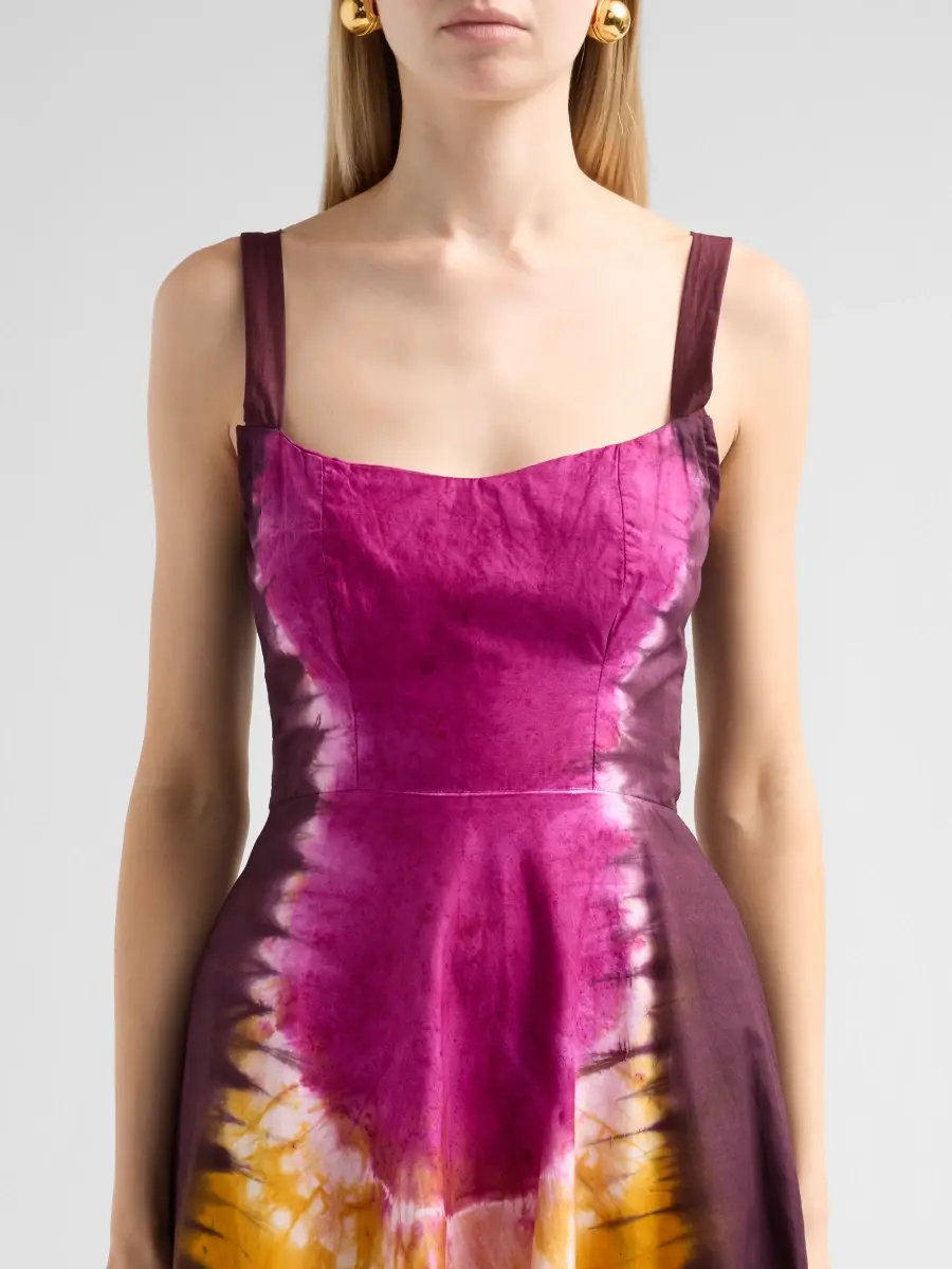Busayo Women's Omolade Tie-Dye Midi Dress | Thumbnail 5 Busayo Women's Omolade Tie-Dye Midi Dress | Thumbnail 5