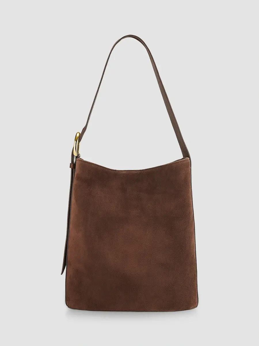 GiGi New York Women's Avery Suede Bucket Bag | Thumbnail 3