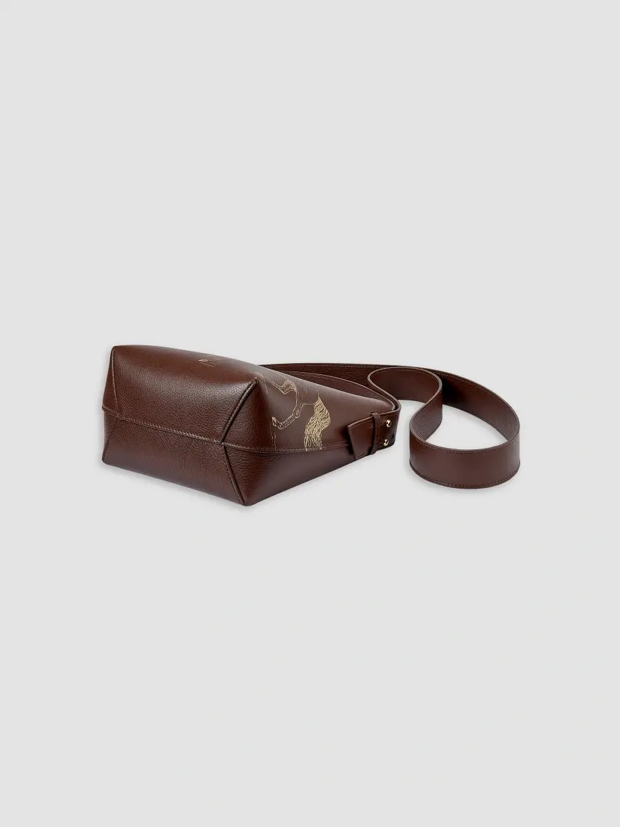 GiGi New York Women's Melissa Bamber X : The Equestrian Edition Graceful Horse Selena Leather Bucket Bag | Thumbnail 8 GiGi New York Women's Melissa Bamber X : The Equestrian Edition Graceful Horse Selena Leather Bucket Bag | Thumbnail 8