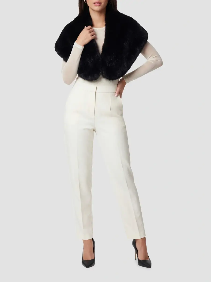 Lyla Grant Women's Faux Fur Fox Stole | Thumbnail 2 Lyla Grant Women's Faux Fur Fox Stole | Thumbnail 2