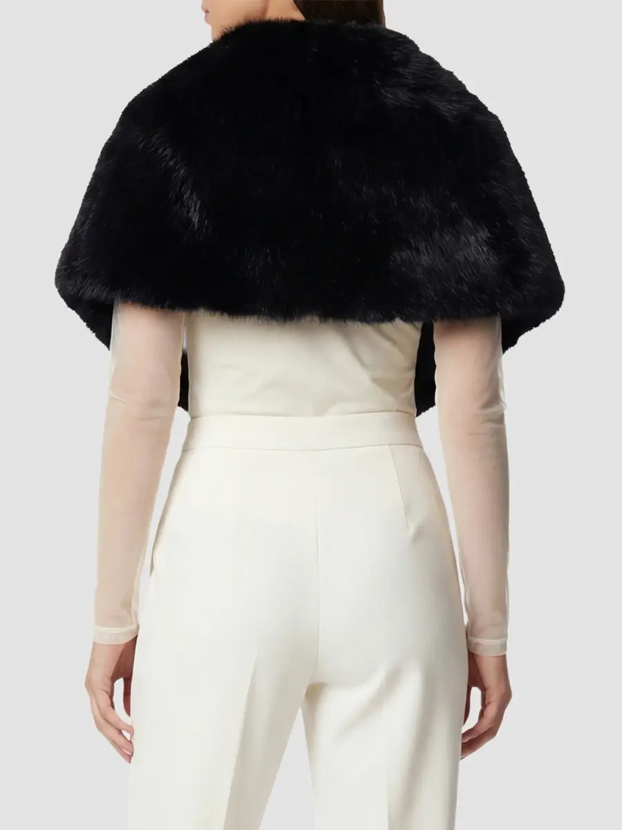 Lyla Grant Women's Faux Fur Fox Stole | Thumbnail 5 Lyla Grant Women's Faux Fur Fox Stole | Thumbnail 5