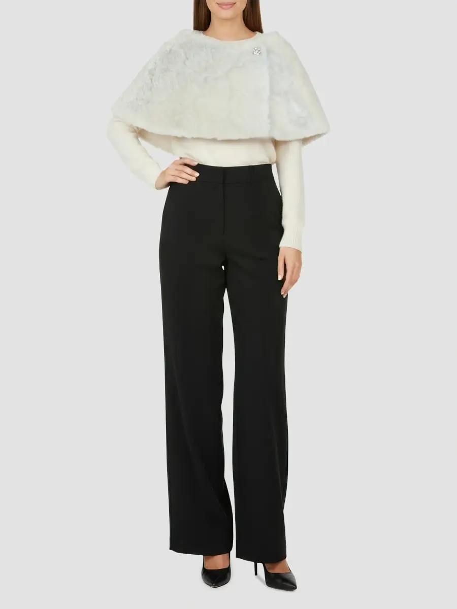 Gorski Women's Select Lamb Rose Cut Capelet | Thumbnail 2 Gorski Women's Select Lamb Rose Cut Capelet | Thumbnail 2