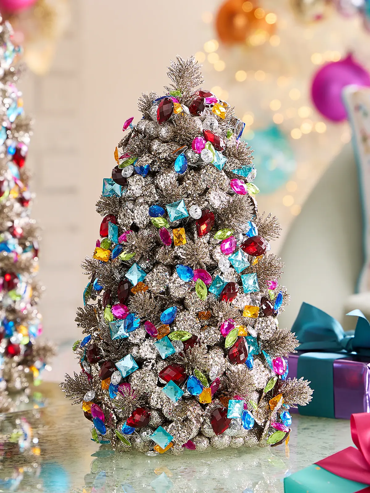 Salzburg Creations Bright Holiday Tree/12"