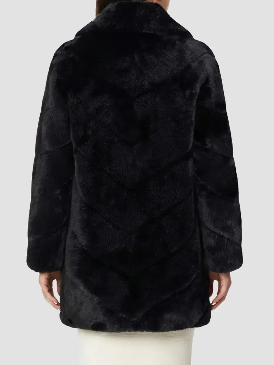 Lyla Grant Women's Faux Fur Mink Stroller Coat | Thumbnail 5 Lyla Grant Women's Faux Fur Mink Stroller Coat | Thumbnail 5