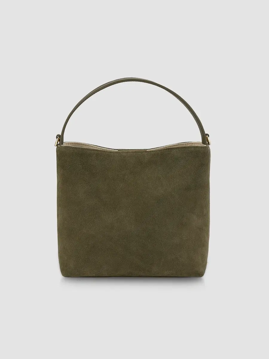 GiGi New York Women's Tate Suede Bucket Bag | Thumbnail 3 GiGi New York Women's Tate Suede Bucket Bag | Thumbnail 3